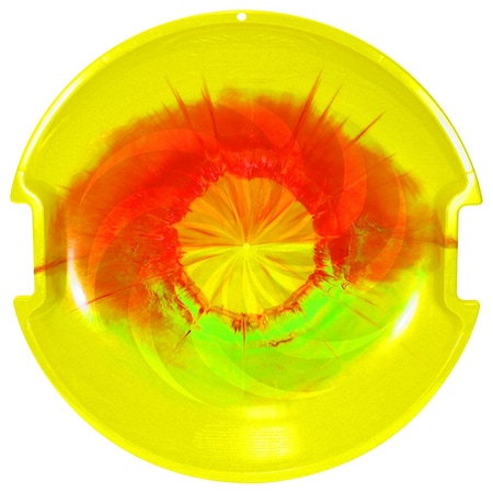 Emsco Group Emsco ESP Tie Dye Saucer Polyethylene Disc 26 in. 1155TD